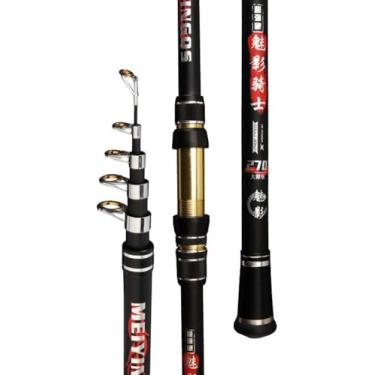 Imagem de Vara De Pesca Long Shot Rod Super Hard Seção Curta 2.1-4.5m Ahor Vara De Pesca Removível Reel Seat Sea Rod, 2.1m