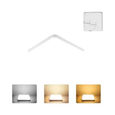 Imagem de Lâmpada De Teto LED Ultrafina 10-50W Painel Redondo Quadrado Para Sala