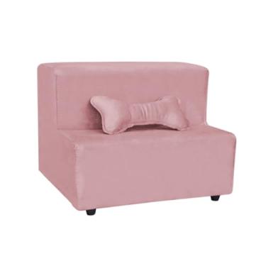 Imagem de Escadas Escadinha Pet 2 Degraus Rampa para Gato e Cachorro(Rosê)