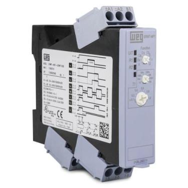 Imagem de Rele Temporizador Multifunçao Weg 24VCC e 220VCA 10 dias