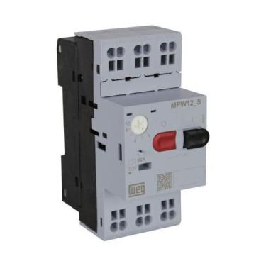 Imagem de Disjuntor 4A a 6,3A Motor WEG MPW de Tripolar MPW12