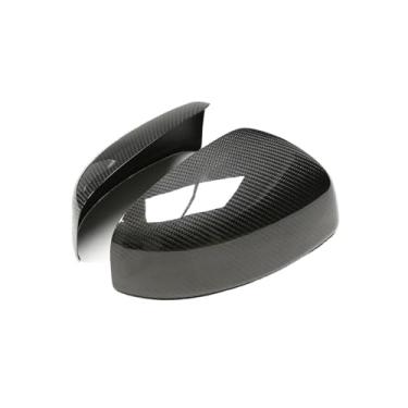 Imagem de Capa de espelho compatível com Nissan Z34 370Z 2009-2020, capa de concha reversa de fibra de carbono forjada para porta lateral de carro, retrovisor(Carbon Fiber)