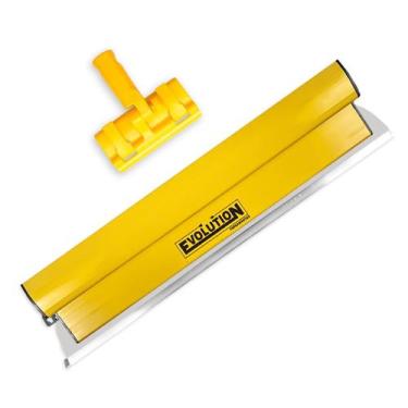 Imagem de Kit Desempenadeira De Aço Flexível Evolution Suporte Aço Inox Para Arg