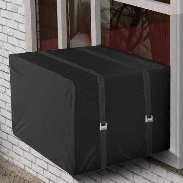 Imagem de UCandy Capa De Ar Condicionado De Janela De Inverno À Prova D'Água Para Unidade De Ca Externa, Capa De Proteção Contra Congelamento Para Capas De Isolamento De Ca De Janela Com 3 Camadas, Capa De Un