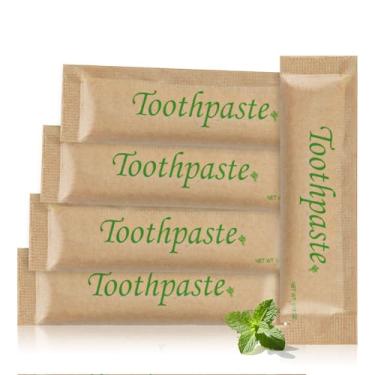 Imagem de Pasta de dente pequena de 5,1 g, tamanho de viagem, mini pasta de dente para viagem, para hotel, acampamento, academia, escritório, escola, sem-teto 100