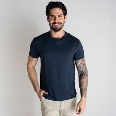 Imagem de Camiseta Reserva Pima Premium Marinho-Feminino