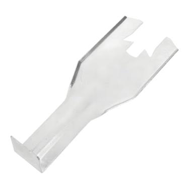 Imagem de FJMQHU Ferramenta de Remoção de Maçaneta de Janela, Extrator de Guarnição de Painel de Porta Interna, Clipe de Retenção de Ferro Universal Portátil