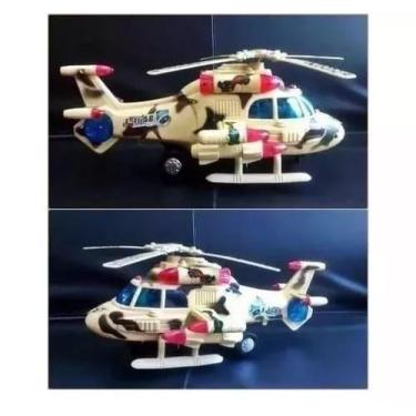 Imagem de Brinquedo Helicóptero Bate E Volta Sky Pilot Com Som E Luzes Brinquedo
