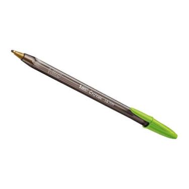Imagem de Caneta esferográfica 1.6 verde claro cristal bold Bic