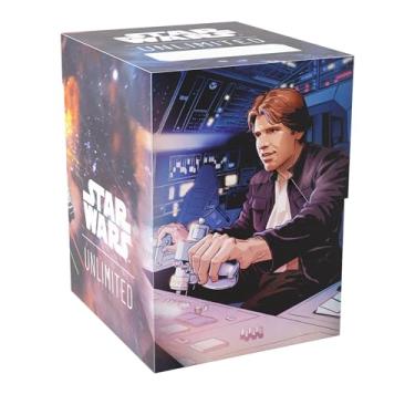 Imagem de Gamegenic, Star Wars: Unlimited Soft Crate - Han Solo/Millenium Falcon