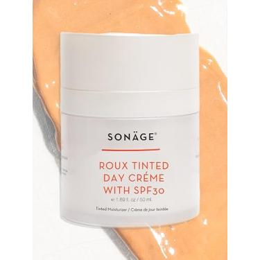 Imagem de Sonage Roux Hidratante matizado com Óxido de Zinco FPS 30 Protetor Solar Mineral Natural | Cobertura Transparente Leve, Sem Branco