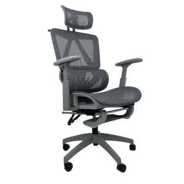 Imagem de Cadeira de Escritório Presidente Executiva Oficial Titan Cinza