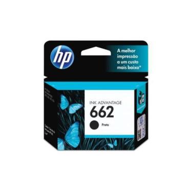 Imagem de Cartucho HP 662 Preto Original CZ103AB  Rendimento 120 páginas