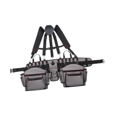 Imagem de Generic Organizador de Cinto de Ferramentas com Suspensórios, Floristas, Carpinteiros, Armazenamento com Bolsos