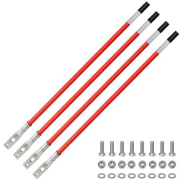Imagem de Guias de marcadores de arado de neve de 68 cm com acessórios de base de aço inoxidável 304 marcadores de arado Adição interna de todo o fio de aço adequado para a maioria dos arados de neve UVT ATV