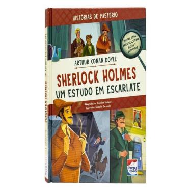 Imagem de Historias De Misterio - Sherlock Holmes - Um Estudo Em Escarlate