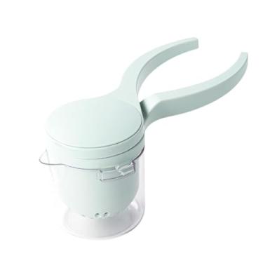 Imagem de Bothyi Espremedor de frutas manual, extrator de, espremedor profissional portátil de, laranja, limão, toranja para laranja, limão, Verde