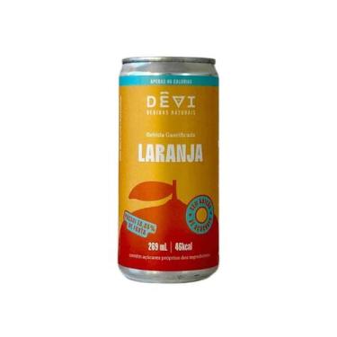 Imagem de Refrigerante Vegano Natural DÊVI Laranja 269ml - Devi Bebidas Naturais