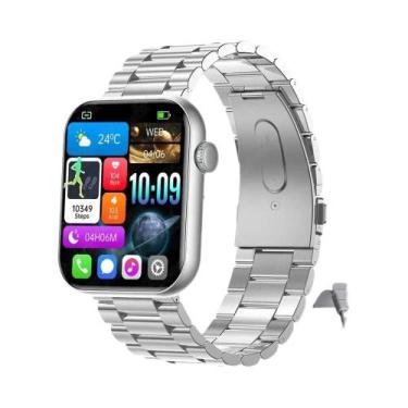 Imagem de Relógio Inteligente Esportivo Masculino À Prova D'Água Com Tela HD De 