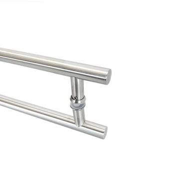 Imagem de Puxador Porta Pivotante 50cm Aço Inox Tubular Redondo - Decorplace, Es