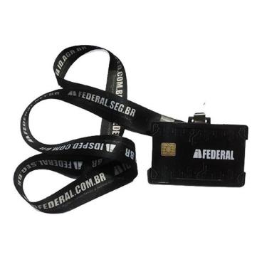 Imagem de Suporte para crachá/cartão com cordão