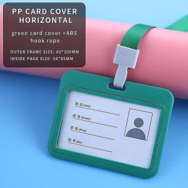Imagem de Titulares de passe de crachá titulares de cartão de trabalho com corda