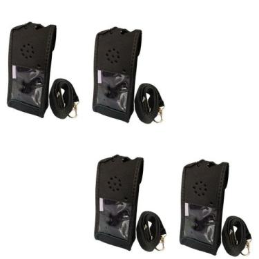 Imagem de Kit 4 Capas de Couro De Rádio Baofeng UV9R UV-9R PLUS - LELLIS ROCHA