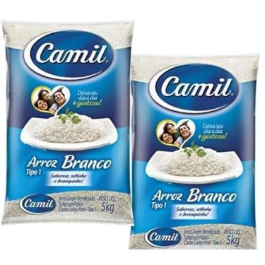 Imagem de ARROZ CAMIL 5 KG - TIPO1 - KIT COM 2 UNIDADES
