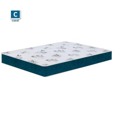 Imagem de Colchão D33 138x188x20 - Lateral Azul PREMIUM
