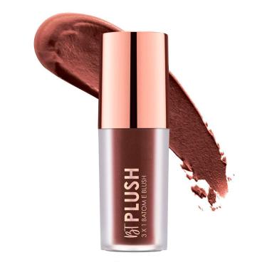 Imagem de Bruna Tavares Plush 3x1 Batom Blush E Sombra Cocoa