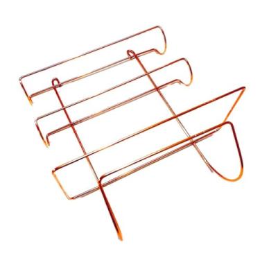 Imagem de Organizador de Cozinha, Porta Papel Toalha com Suporte Triplo para Papel Alumínio e Filme para Parede(Rose)