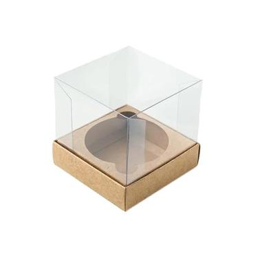 Imagem de Caixa Mini Bolo G (8x8x8cm) com 10 unid Assk Embalagens - KRAFT