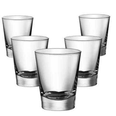 Imagem de Kit 24 Copos Shot 70ml Para Whisky Tequila Licor Cachaça Vidro Safira