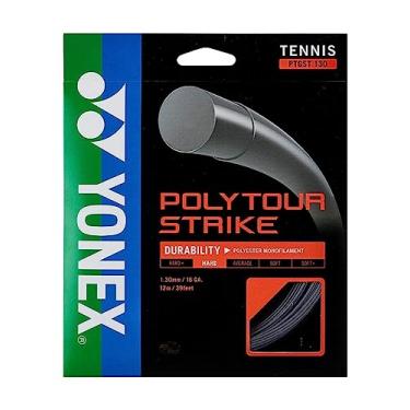 Imagem de YONEX Corda de Tênis Poliéster Tour Strike Cinza (, Iron Grey, 17