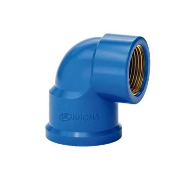 Imagem de Joelho Bucha Latao 90º Lr 25mm X 3/4" - Krona - KRONA TUBOS E CONEXOES