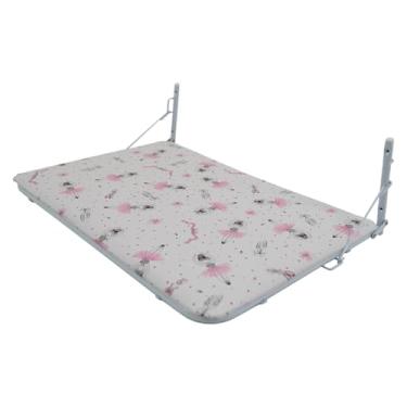 Imagem de Trocador De Parede Para Bebê - Dobrável - Ninos Resistente - Rosa