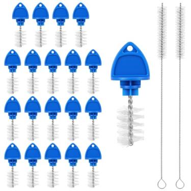 Imagem de Classicseali 22 peças de plugues de torneira de cerveja, escova de torneira de cerveja reutilizável, fácil de limpar, plugues de cerveja, para tampas de torneira de cerveja de pressão, tampões de