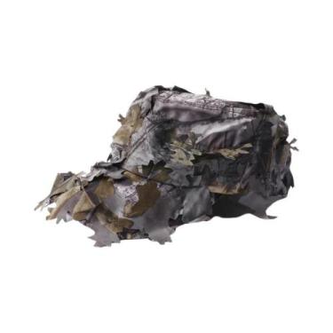 Imagem de Chapéu Tático Camuflado 3D Com Folhas Biônicas Para Proteção Solar Ao 