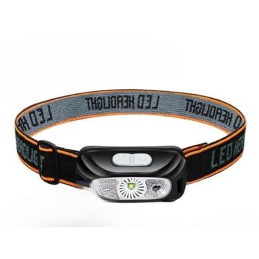 Imagem de Lanterna De Cabeça Usb Mini Farol Com Sensor Led 60 Ajustáve (2)