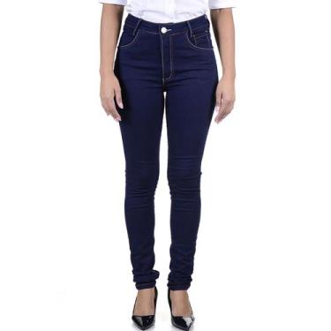 Imagem de Calça Feminina Tecido Jeans com Elastano Modelo Skinny Hot Pant - Blin