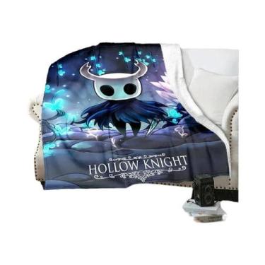 Imagem de Cobertor 3D Impresso De Cartoon Do Jogo Hollow Knight, Confortável E M