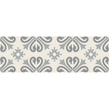 Imagem de Adesivo Vinil Para Piso Cozinha Azulejo Lavável - Cinza