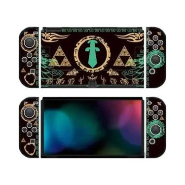 Imagem de Capa Protetora Completa Para Switch NS Oled, Carcaça Para PC E Control