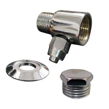 Imagem de Adaptador Purificador Água Compatível Soft +Canopla E Tampão