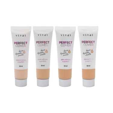 Imagem de Base Liquida Matte Perfect Cover Vivai 30ml cor:05