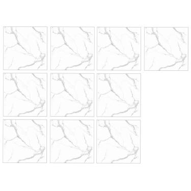 Imagem de Placa Adesiva Marmore 3d Kit 10 Uni Papel De Parede Autocolante Obra Reforma Decoraçao Casa Banheiro Cozinha Varanda