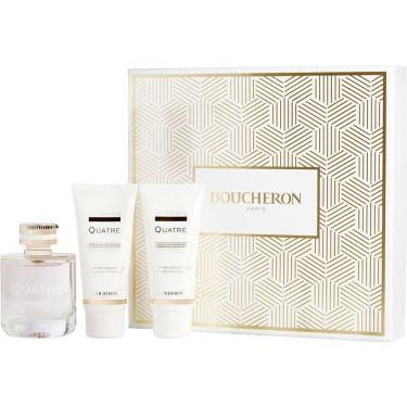 Imagem de Perfume Feminino Boucheron Quatre Edp Spray 100 Ml&loção Corporal Gel Banho