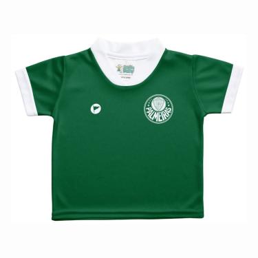 Imagem de Camiseta Bebê Palmeiras Sublimada Verde - Torcida Baby