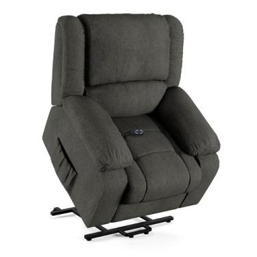 Imagem de Poltrona do Papai Reclinável Sala de Cinema Barcelona Elevação Lift El