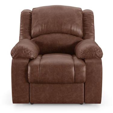 Imagem de Poltrona do Papai Reclinável Sala de Cinema Barcelona Power Touch PU M